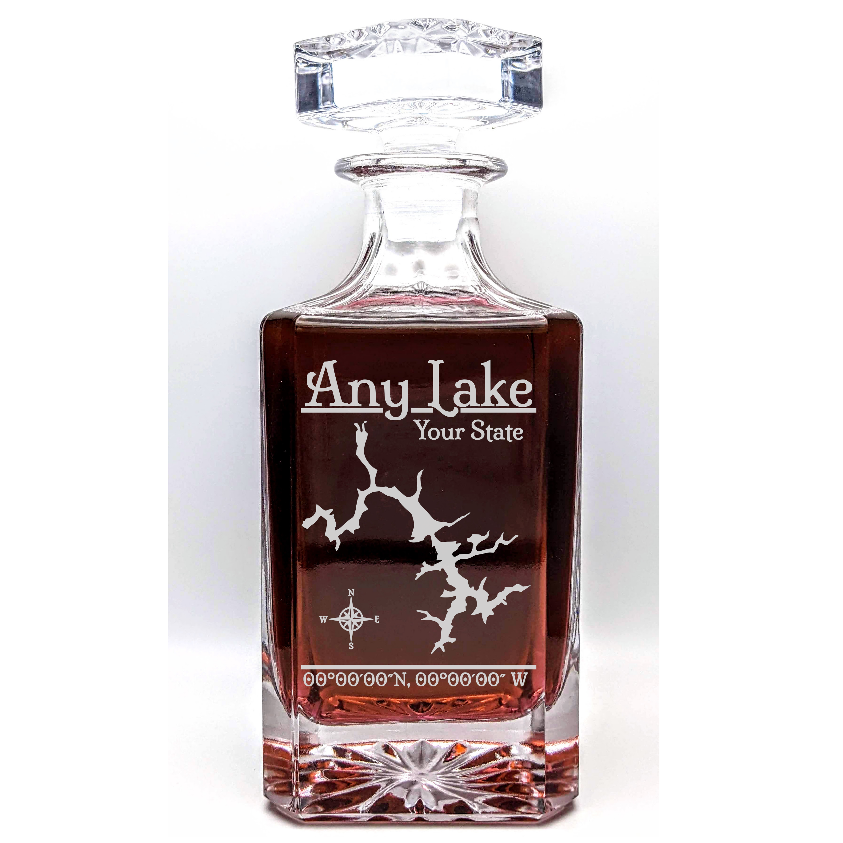 Classic Lake Decanter or Decanter Set